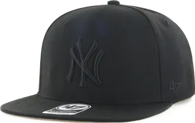Produktbild von '47 Brand MLB New York Yankees No Shot Cap '47 CAPTAIN Black (BKA)