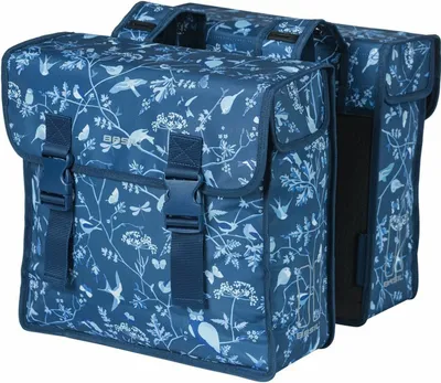 Produktbild von Basil Wanderlust, Hinten, Fahrradtasche, Polyester, Blau, 35 l, 10 kg