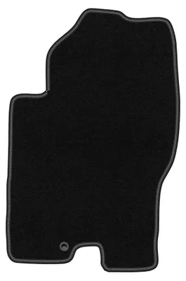 Image de Tapis conducteur en moquette pour Nissan Pathfinder 2005-2010 (5 places) – 1 pièce, noir, sur mesure – Wielganizator BASIC