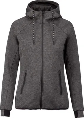 Image de Veste à capuche Proact Performance pour femme PC3541 (L) (Gris foncé chiné)