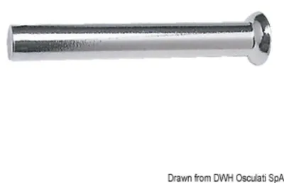 Produktbild von Endstück Edelstahl rund Kopf 3 mm Osculati 05.200.03
