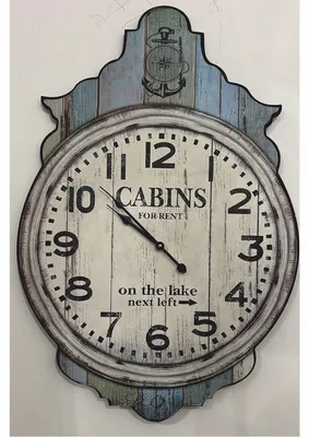 Immagine prodotto di Orologio da parete Casa Padrino dal design retrò grigio antico h. 76 cm - decorazione da parete