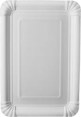 Immagine prodotto di PAPSTAR  81199 PAPSTAR Papp-Teller "pure" eckig, 165 x 230 mm, weiß, 25er
