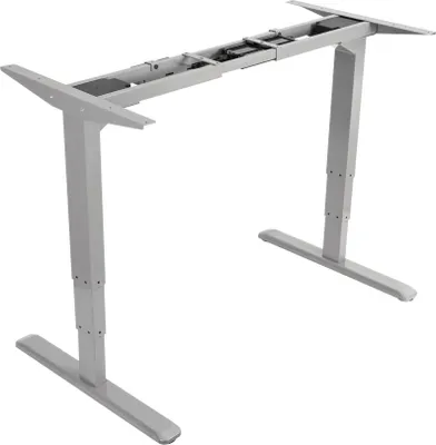 Produktbild von Equip Schreibtischgestell  Dual  Motor elek. 125Kg        gr lite Retail