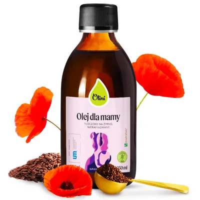 Zdjęcie produktu dla Olej dla mamy Olini 250 ml.