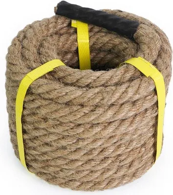 Obrázek produktu pro Jutové lano 20 mm x 8 m, přírodní, na zahradní dekorace