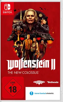 Produktbild von Nintendo Wolfenstein II: The New Colossus (Switch) Standard Mehrsprachig Nintendo Switch