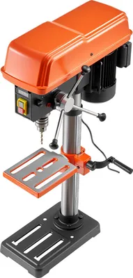 Produktbild von SucceBuy Tischbohrmaschine 254 mm, Säulenbohrmaschine 400 W, Standbohrmaschine mit variabler Drehzahl 440-2600 U/min, Laserführung, neigbarer Tisch bis 45° & LED, geeignet für Holz- und Metallarbeiten