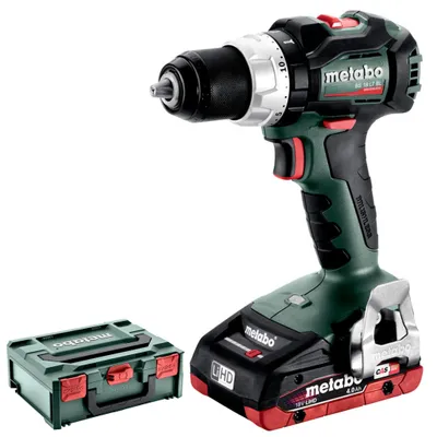 Zdjęcie produktu dla Metabo BS 18 LT BL - Wiertarko-wkrętarka - akumulatorowa 13 mm - 75 N-m - 2 akumulatory - 18 V