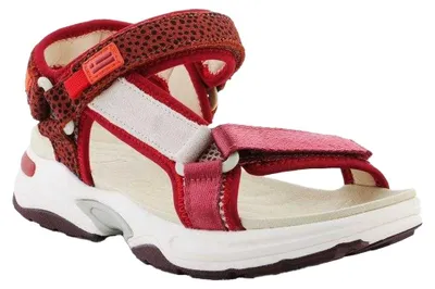 Produktbild von Franklin - gestreift Sandalen für Damen PP12517 (39 EU) (Rot)