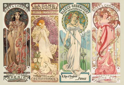 Immagine prodotto di Puzzle Grafika Alfons Mucha Arte 1000 pezzi per adulti