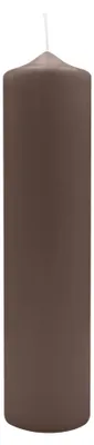 Produktbild von Spitzkopf Stumpen Kerzen Mocca 30 x Ø 7 cm, 6 Stück
