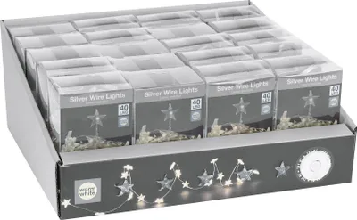 Immagine prodotto di Stringa di luci "Stelle" 40 micro LED