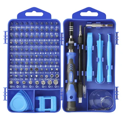 Produktbild von SAMTOBELY Mehrfunktionales Schraubendreher Set für die Reparatur von Präzisionsinstrumenten. Erfüllen Sie die täglichen Bedürfnisse jedes Kunden, ist die beste Wahl für Ihren Werkzeugkoffer.