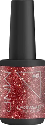 Produktbild von Mesauda Lacqwear Gel Polish 49 Glitter Pink 10ml  - semipermanenter Nagellack