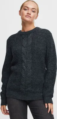 Produktbild von OXMO OXNatasja Damen Strickpullover Grobstrick Pullover