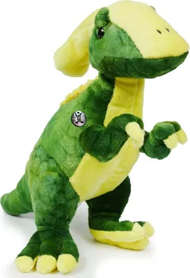 Produktbild von Dinosaurier Parasaurolophus Kuscheltier grün 36 cm Plüschtier TAMAKY