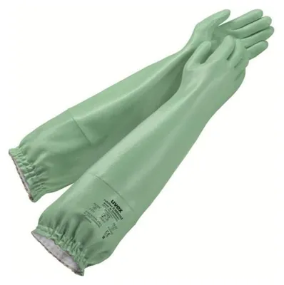 Productafbeelding van uvex rubiflex S NB60SZ chemische beschermhandschoen, groen, maat 9