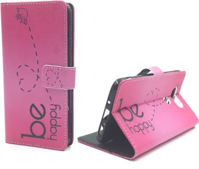 Produktbild von Handyhülle Tasche für Handy LG G5 Be Happy Pink