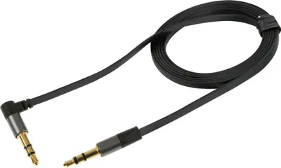 Produktbild von Phixia 90°, Kabel AUX-AUX - 120 cm - Schwarz