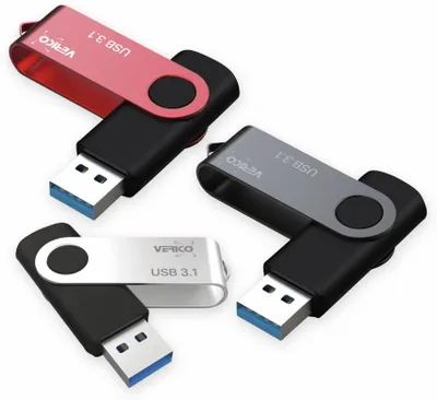 Produktbild von VERICO USB 3.1 Stick 3er Pack, 32 GB