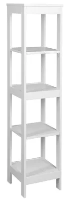 Obrázok produktu pre Aqualine Etide - Policový regál 360x1558x360 mm, biela mat ET156