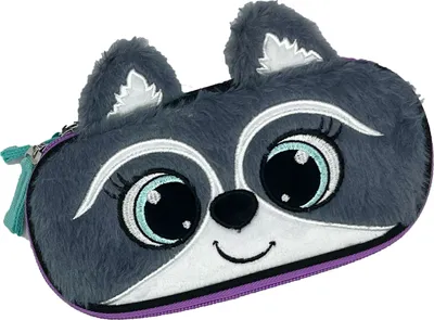 Image de Trousse à crayons enfants pour filles raton-laveur étui à crayons bambino