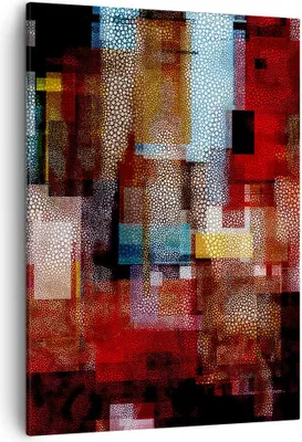 Produktbild von Bild auf Leinwand - Leinwandbild - Einteilig - Abstraktion modern - 50x70cm - Wand Bild - Wanddeko - Wandbilder - Leinwanddruck - Wanddekoration - Leinwand bilder - Wandbild - PA50x70-3504