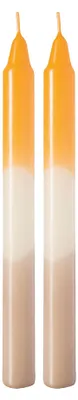 Produktbild von like. by Villeroy & Boch Like Home Stabkerze Apricot & Clay, 2x23 cm, 2 Stück, b