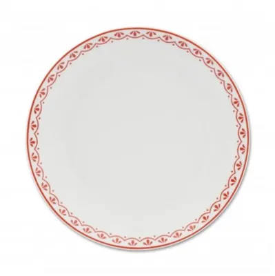 Obrázek produktu pro Talíř dezertní, 21 cm, HyggeLine, červená, Leander, český porcelán Bez monogramu: Bez monogramu
