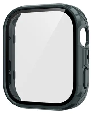 Obrázok produktu pre Pre Huawei Watch Fit 4 Plastové puzdro na hodinky + tvrdené 9H tvrdé sklo Green