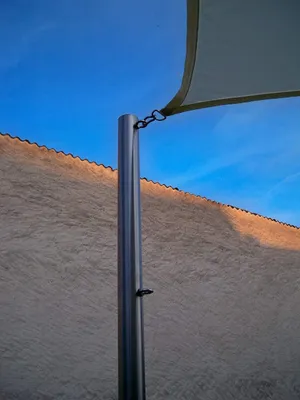 Produktbild von Sonnensegelmast aus Edelstahl, 2,5 m, ohne Bodenhülse