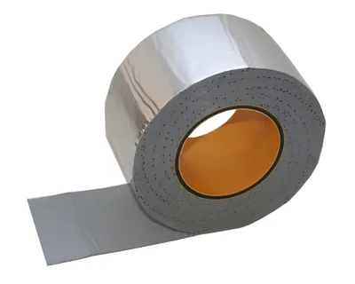 Immagine prodotto di Sanremo DACH nastro di riparazione grondaia nastro butilico autoadesivo alluminio lucido 75mm x 10m