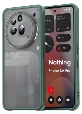 Produktbild von Handyhülle für Nothing Phone 3A Pro Matt Stoßfest Schutzhülle Back cover in Grün