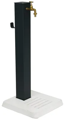 Immagine prodotto di Fontana da Giardino con Base in Cemento 45x45x97 cm Antracite