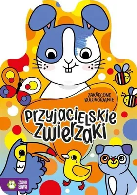 Immagine prodotto di Zakręcone kolorowanie. Przyjacielskie zwierzaki - Justyna Tkocz
