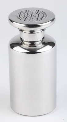 Produktbild von APS 772 Salzstreuer, Edelstahl, mit Schraubkappe, Ø 8 cm, Höhe 17 cm