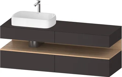 Produktbild von DURAVIT QA4777030800010 QTG KWTU WH Ek. 1600x550x600 Gt Smt H