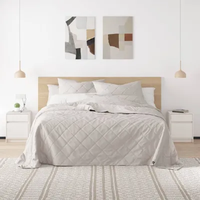 Produktbild von vidaXL Nachtschrank Weiß 40x31x50 cm Massivholz Kiefer