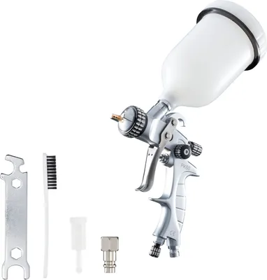 Produktbild von Benbow Lackierpistole PK60, Set 3-tlg., 1,3mm Düse im set, Behälter 600ml, Druck 2 Bar