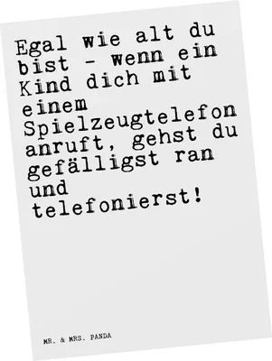 Produktbild von Mr. & Mrs. Panda Grußkarte Egal wie alt du... - Weiß - Geschenk, Postkarten, Frau, Ansichtskarte, Spruch, Sprüche Weisheiten Zitate Lustig Weisheit Worte, Ansichtskarten