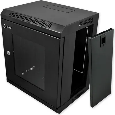 Immagine prodotto di WM.3209.B - 10" a parete, 9U, porta in vetro