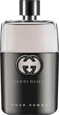 Productafbeelding van Gucci Guilty, Heren, 90 ml, Niet navulbaar, Topnoten: Citroen, roze peper, kruidige noten. Hartnoten: Lavendel, neroli, oranjebloesem. Basisnoten: Cederhout, patchouli