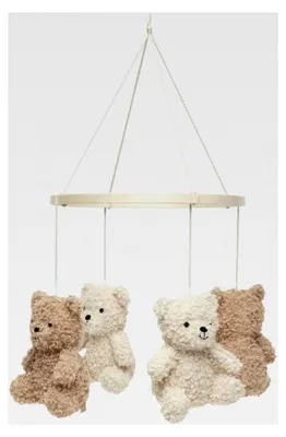 Produktbild von Baby-Mobile Teddy Bär Natur Biscuit
