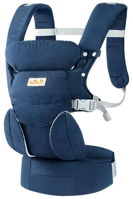 Produktbild von Ergonomischer Babytrage für Neugeborene und Kleinkinder – Blau