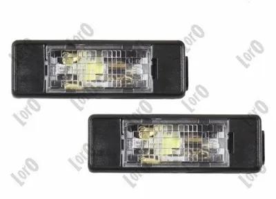 Produktbild von 2x ABAKUS 038-11-905LED Kennzeichenbeleuchtung für VW CRAFTER 30-50 Kasten (2E) LED