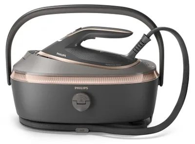 Produktbild von Philips PerfectCare Dampfbügelstation 8000 Series, 3120 W, 750 g/min, SteamGlide Elite-Sohle, 9 bar, 1,4 l, 215 g/min