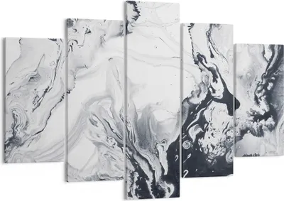 Produktbild von Bild auf Leinwand - Leinwandbild - Abstraktion modern - 150x100cm - Wand Bild - Wanddeko - Leinwanddruck - Bilder - Kunstdruck - Wanddekoration - Leinwand bilder - Wandkunst - EA150x100-3900