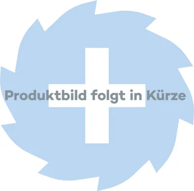 A light blue graphic with a white plus sign in the center and German text overlay.