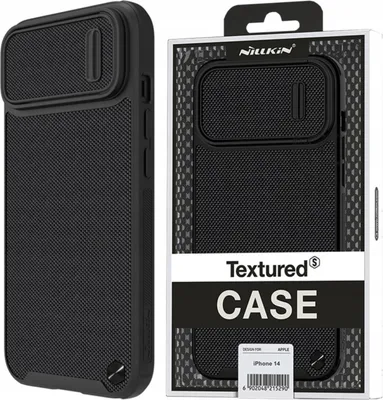Image de Nillkin Textured S Case Iphone 14 Plus Etui blindé avec Camera Cover Noir